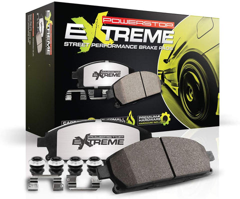 Power Stop Z26-1718 Z26 Extreme Performance Carbon-Ceramic Rear Brake Pad Set