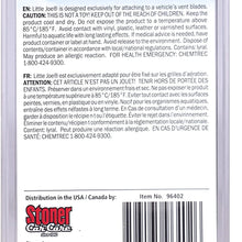 Little Joe 96402 Vanilla Scent, Car Air Freshener, Clips to A/C Air Vent, Alcohol-Free Fragrance Oil, Non-Hazardous and Non-Toxic Plastic, Set of 1
