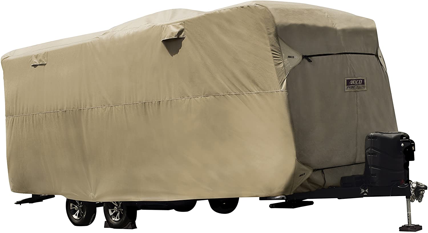 ADCO by Covercraft 74843 Storage Lot Cover for Travel Trailer RV, Fits 24'1