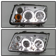 Spyder Auto 5012265 LED Halo Projector Headlights Chrome/Clear