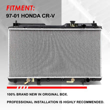 Replacement for Honda CRV 1st Gen 1-1/4 inches Inlet OE Style Aluminum Direct Replacement Racing Radiator