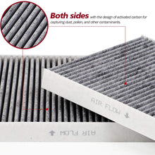 Puroma 2 Pack Cabin Air Filter with Activated Carbon, Replacement for CP134, CF10134, Honda & Acura, Civic, CR-V, Odyssey, CSX, ILX, MDX, RDX, AT134