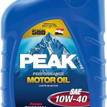 Peak P4M0176 SAE 10W-40 SL Multigrade Motor Oil - 1 Quart Bottle, (Case of 6)