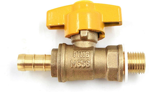 DEF F-106N Engine Oil Drain Valve with Long Nipple and 14mm-1.5 Thread for High Ground Clearance Truck or SUV