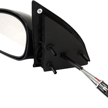 Dorman 955-402 Passenger Side Manual Remote Door Mirror for Select Saturn Models, Black