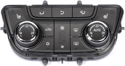 ACDelco 15-74327 GM Original Equipment Black Heating and Air Conditioning Control Panel