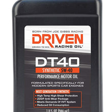 Joe Gibbs Driven Racing Oil 02407 DT40 5W-40 Synthetic Oil, (Pack of 12)