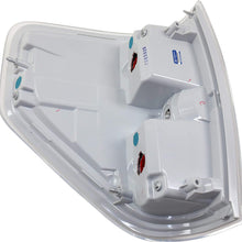 Tail Light Lens and Housing Compatible with 2009-2014 Ford F-150 Styleside Chrome trim Passenger Side