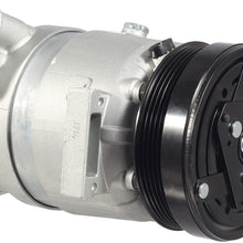 AUTEX AC Compressor and A/C Clutch CO 22234C Compatible with Chevrolet Aveo 1.6L 2009-2017/Aveo5 1.6L 2009-2011 Compatible with Pontiac G3 2009-2010 1.6L