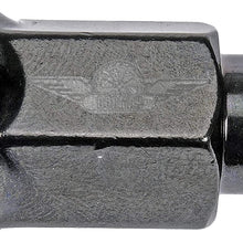 Dorman 712-345A Wheel Nut M12-1.50 Racing Style for Select Models, Black (Pack of 20)