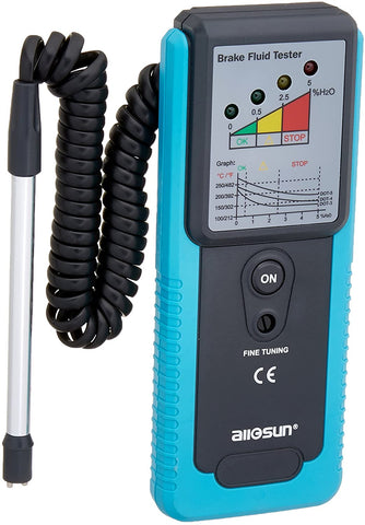 ALLOSUN All-Sun EM283A Auto Brake Fluid Tester, 1 Pack