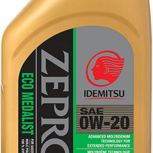 ZEPRO 30010095-95300C020 Eco Medalist Advanced Moly 0W-20 Engine Oil - 5 Quart