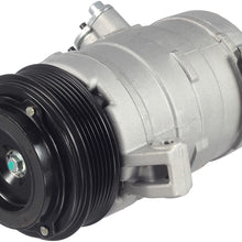 AUTEX AC Compressor & A/C Clutch Compatible with Traverse Compatible with Acadia Compatible with Enclave Compatible with Outlook 3.6L 2007 2008 2009 2010 2011 2012 CO 21625C 15926085 157313