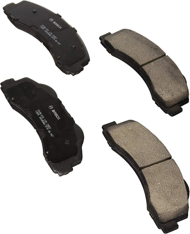 Bosch BC1770 QuietCast Premium Ceramic Disc Brake Pad Set For Ford: 2015-2016 Expedition, 2015-2016 F-150; Lincoln: 2015-2017 Navigator; Front