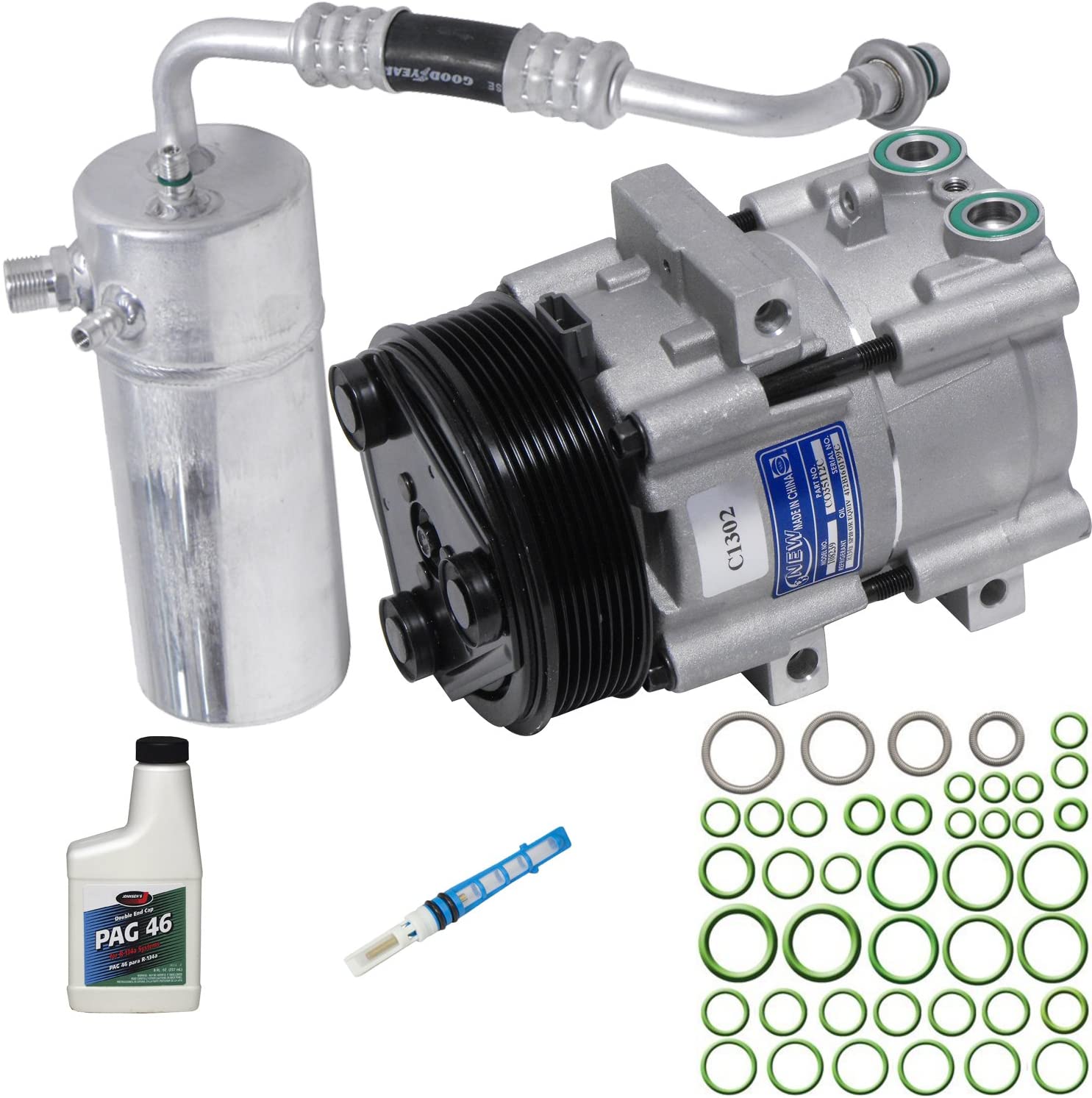 Universal Air Conditioner KT 4157 A/C Compressor and Component Kit