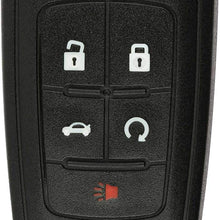 KeylessOption Keyless Entry Car Remote Uncut Flip Key Fob Replacement for Chevy Buick GMC OHT01060512