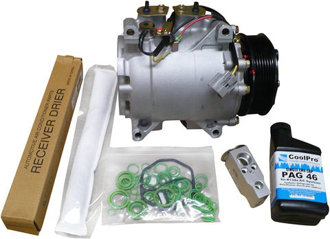 Parts Realm CO-0202AK Complete A/C AC Compressor Replacement Kit