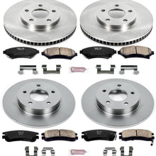 Autospecialty KOE1543 1-Click OE Replacement Brake Kit