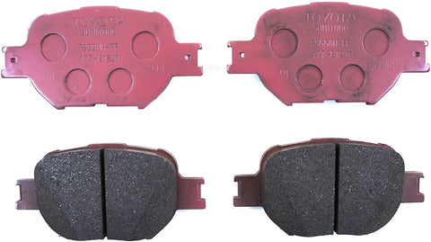 Toyota Genuine Parts 04465-21030 Front Brake Pad Set