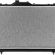 DNA Motoring OEM-RA-2723 Factory Style Aluminum Cooling Radiator Replacement Fit 2004-2012 GALANT