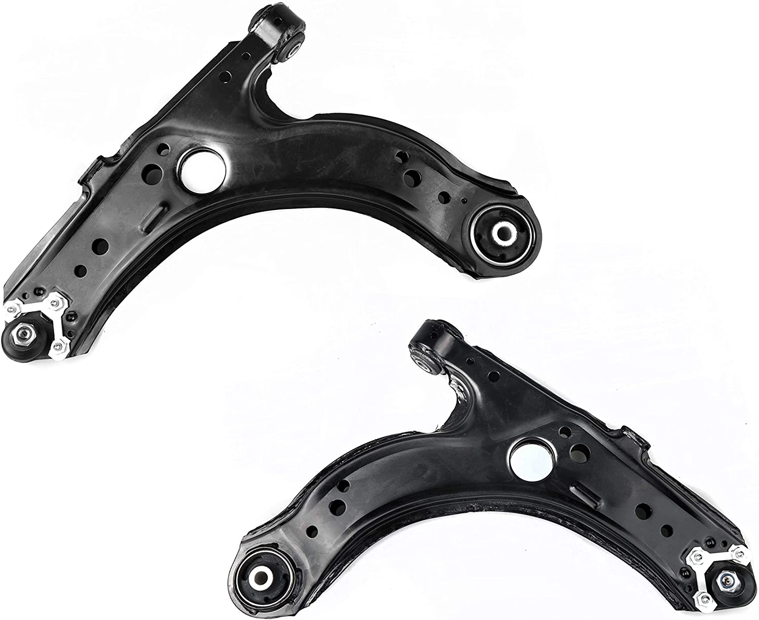 ADIGARAUTO K620717 K620718 2PCS FRONT LOWER Control Arm and Ball Joint Assembly Compatible With Volkswagen Beetle 1998-2010 Volkswagen Golf Jetta 1999-2004