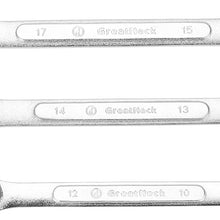 GreatNeck FNW3M Flare Nut Wrench Set, Metric | Open Heads For Fastening Nuts to Tubing | Grips Soft-Metaled Fasteners Without Harm| Useful Car Repair Tool | Brake Lines, Power-Steering System & More