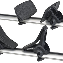 Rhino-Rack Nautic 570 Series Kayak/Canoe Carrier, Includes 2 x Tie Down Straps and 2 x Rapid Straps w/ Unique Buckle Protector