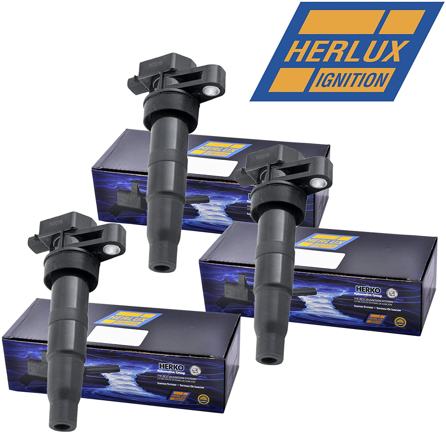 New Ignition Coil Herko B209 Set of 3