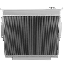 Replacement for Ford F250 / F350 / Superduty 3-Row Aluminum Radiator + 12V Fan Shroud