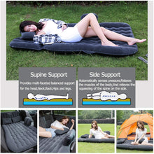 Onirii Inflatable Car Air Mattress Bed with Back Seat Pump Portable Travel,Camping,Vacation,Sleeping Blow-Up Pad fits SUV,RV,Truck,Minivan/Compact Twin Size