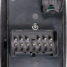 APDTY 138543 Master Power Window Door Lock & Mirror Switch Without Power Fold Replaces 4602632AH, 4602632AG, 4602632AF