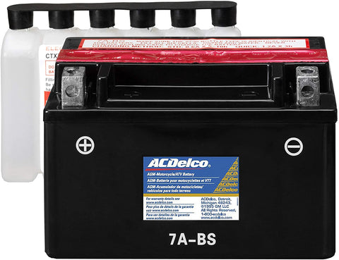 ACDelco ATX7ABS Specialty AGM Powersports JIS 7A-BS Battery