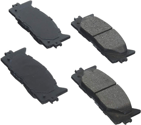 Bosch BE1293H Blue Disc Brake Pad Set with Hardware For Select Lexus ES300h, ES350; Toyota Avalon, Camry - FRONT