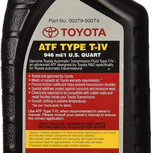 Genuine Toyota 00279-000T4-01 Toyota 00279-000T4-0 Lexus ATF Automatic Transmission Fluid, 32 Ounces