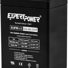 ExpertPower EXP645 6V 4.5 Amp Rechargeable Battery