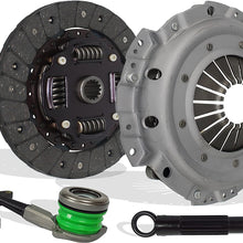 Clutch And Slave Kit Compatible With Cavalier Sunfire Base LS GT SE 2000-2002 2.2L l4 GAS OHV Naturally Aspirated (04-159S)