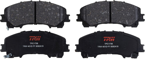 TRW TPC1736 Premium Ceramic Front Brake Pad Set