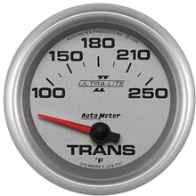 Auto Meter 7757 Ultra-Lite Pro II 2-5/8" 100-250 F Short Sweep Electric Transmission Temperature Gauge