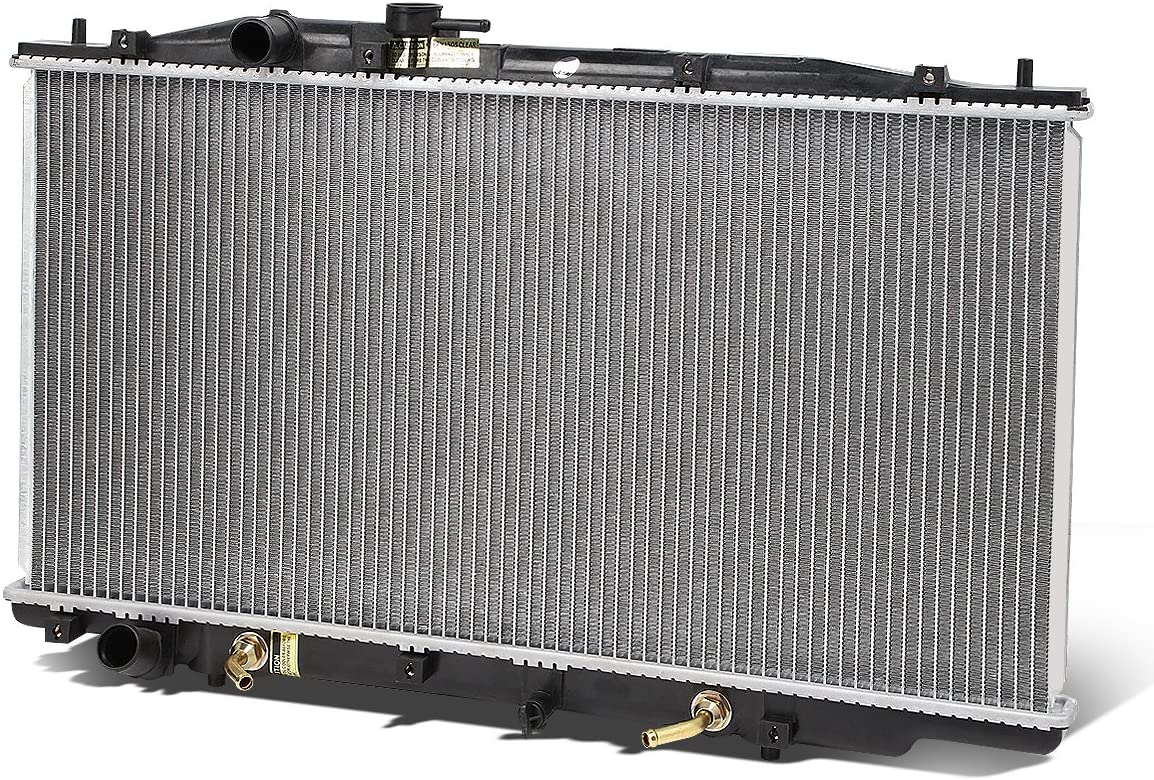 Replacement for 05-07 Honda Accord V6 Hybrid 1-1/4 inches Inlet OE Style Aluminum Direct Replacement Racing Radiator