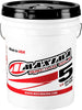 Maxima Racing USA 30-32505B Syn Blend4 10w30 Synthetic Blend Motorcycle Engine Oil, 5. gallons