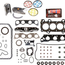 Evergreen Engine Rering Kit FSBRR4041EVE��� Compatible With 03-06 Honda Accord Element 2.4 DOHC K24A4 Full Gasket Set, Standard Size Main Rod Bearings, Standard Size Piston Rings