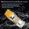 HOCOLO 1260 Lumens Extremely Bright PX Chips 7440 7441 7443 7444 Amber Yellow Turn Signal LED Bulbs