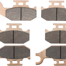 2007 2008 2009 fits Can-Am Outlander 500 Front and Rear Brakes Severe Duty Brake Pads