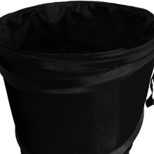 FH Group FH1121BLACK Auto Car Trash Can Portable Collapsible Car Trash Can Waterproof Garbage Container Large, Black Color