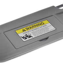 Dorman 74439 Driver Side Sun Visor for Select Honda Models, Gray