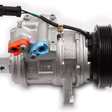 LUJUNTEC 1999-2004 Jeep Grand Cherokee AC Compressor and A/C Clutch Strool Cool