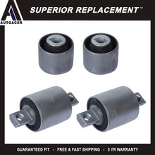 AUTOACER - 4 Piece Front Control Arm Bushing Kit - Compatible With VOLVO XC90 2003-2014
