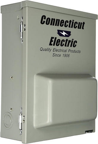 Connecticut Electric CESMPSC75GRHR 80-Amps/120240-Volt Circuit Protected RV Power Outlet