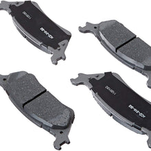 ACDelco 14D1602CH Advantage Ceramic Rear Disc Brake Pad Set