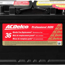 ACDelco 48AGM Professional AGM Automotive BCI Group 48 Battery